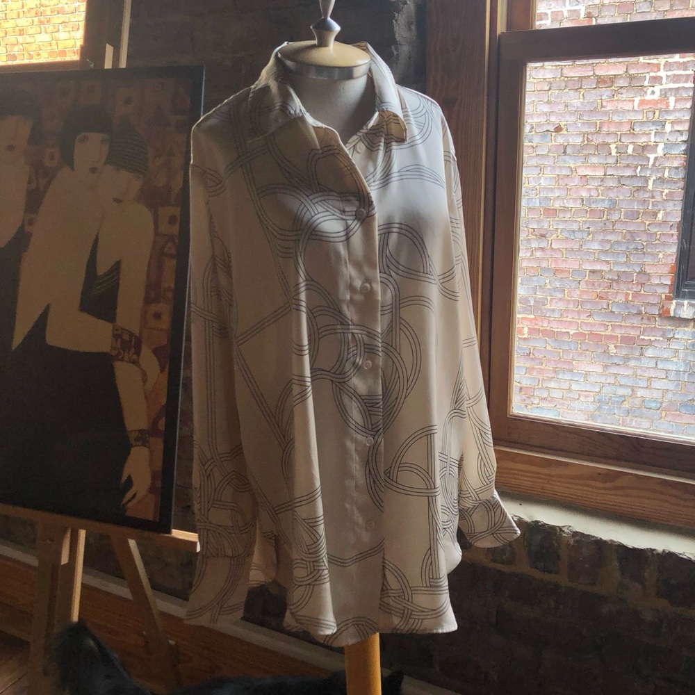 H&M Print Blouse